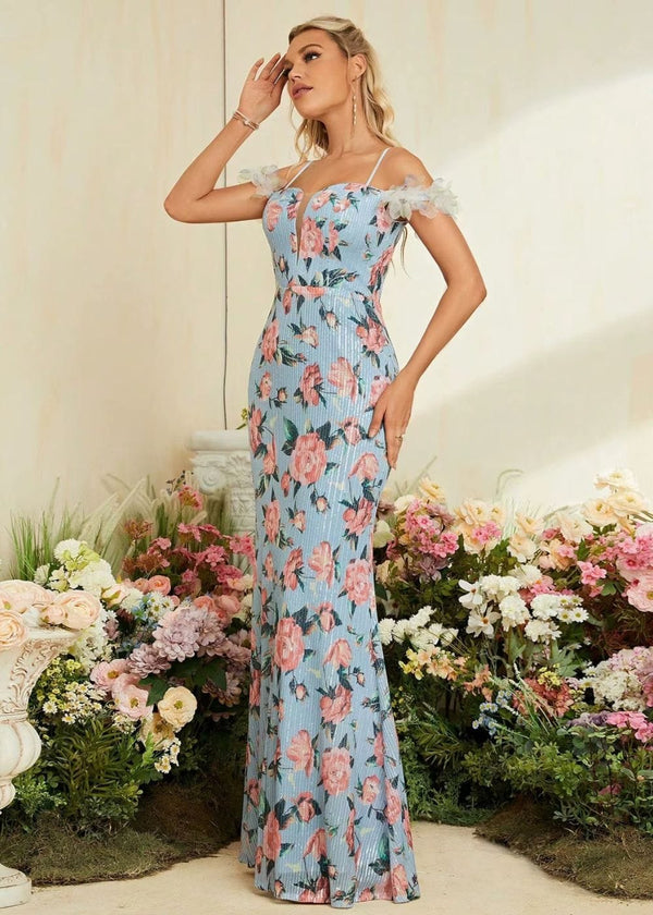 Robe Témoin Thème Champêtre