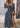 Robe Thème Champêtre Bleu / S