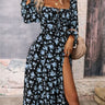 Robe Thème Champêtre Bleu / S