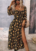 Robe Thème Champêtre Orange / S