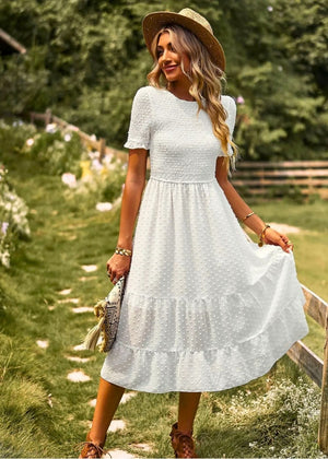 tenue bapteme champetre