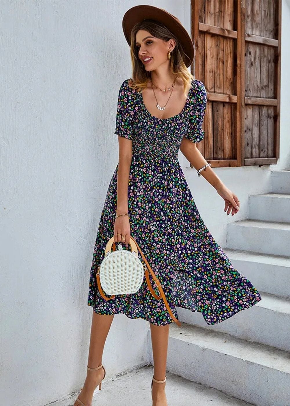 tenue boheme champetre