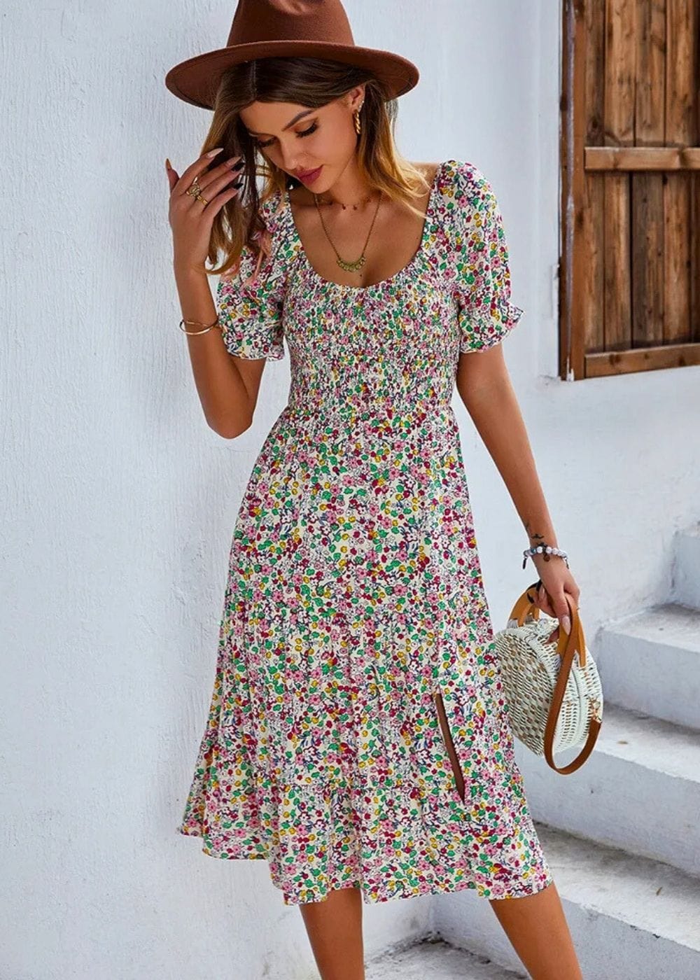 tenue boheme champetre APRICOT / L