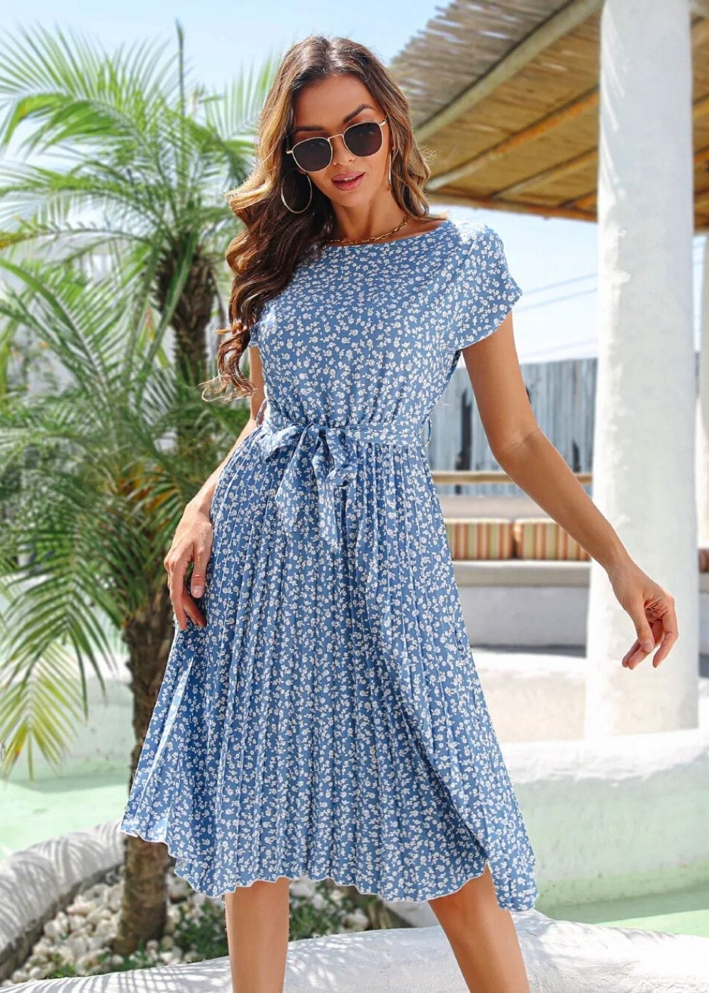 tenue champetre campagnard Sky blue / S
