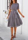 tenue champetre chic femme mariage Coffee dress / L
