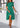tenue champetre chic femme mariage green dress / L