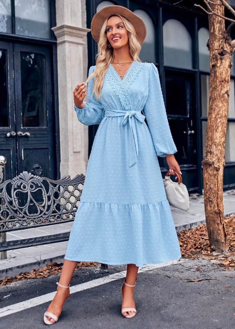 tenue champetre hiver Blue / XL