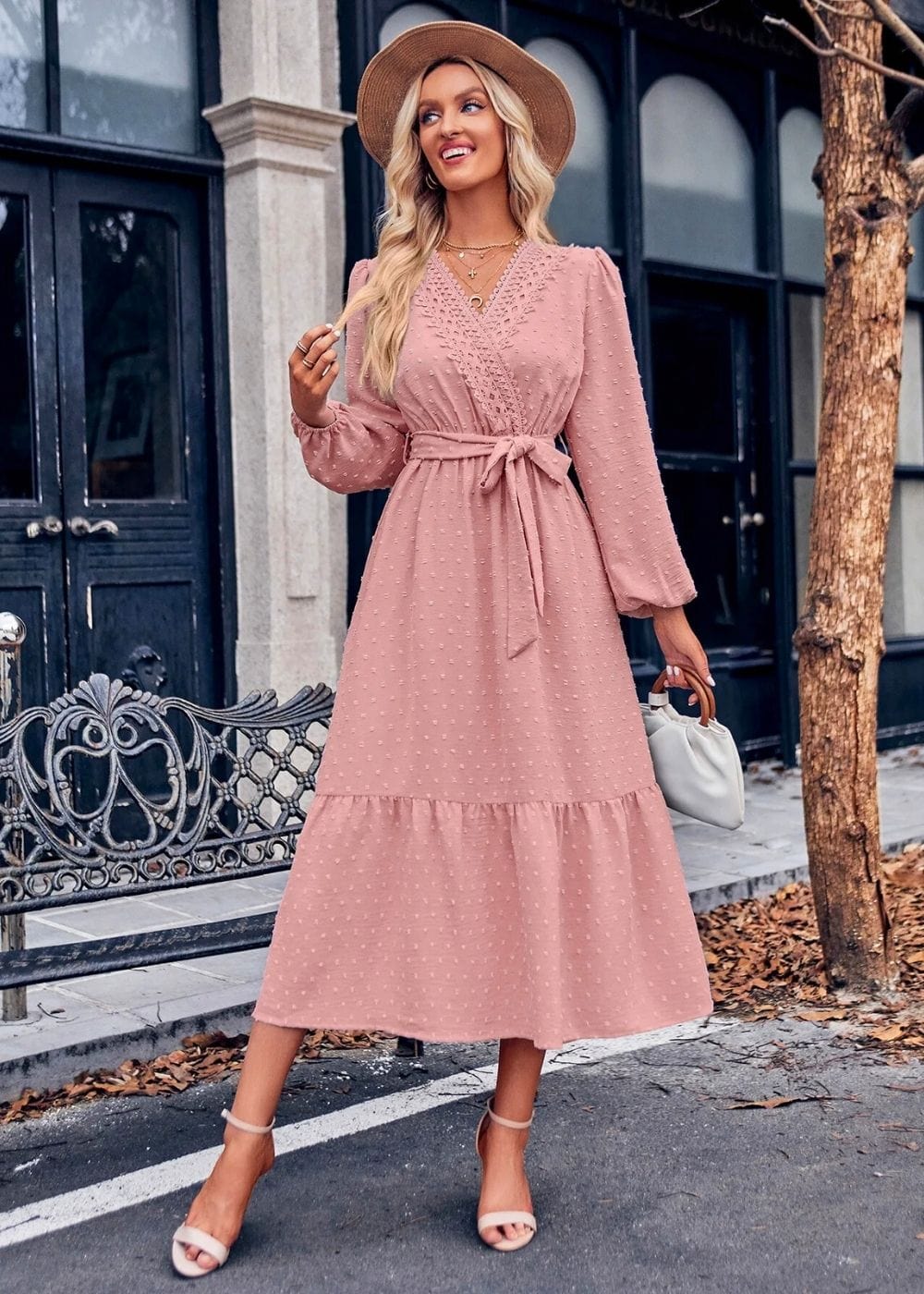 tenue champetre hiver Pink / XL
