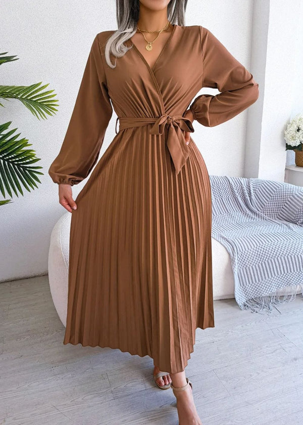 Tenue Femme Invitée Mariage Champêtre Marron / S