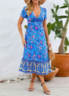 Tenue Mariage Champetre Bleue