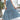 Tenue Mariage Champêtre Chic Bleu / S