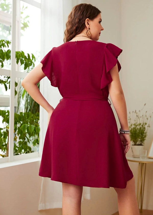 tenue mariage champetre femme ronde