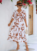 Tenue Mère du Mariée Champêtre Marron / S