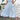 Tenue Rétro Champêtre Bleu Clair / S