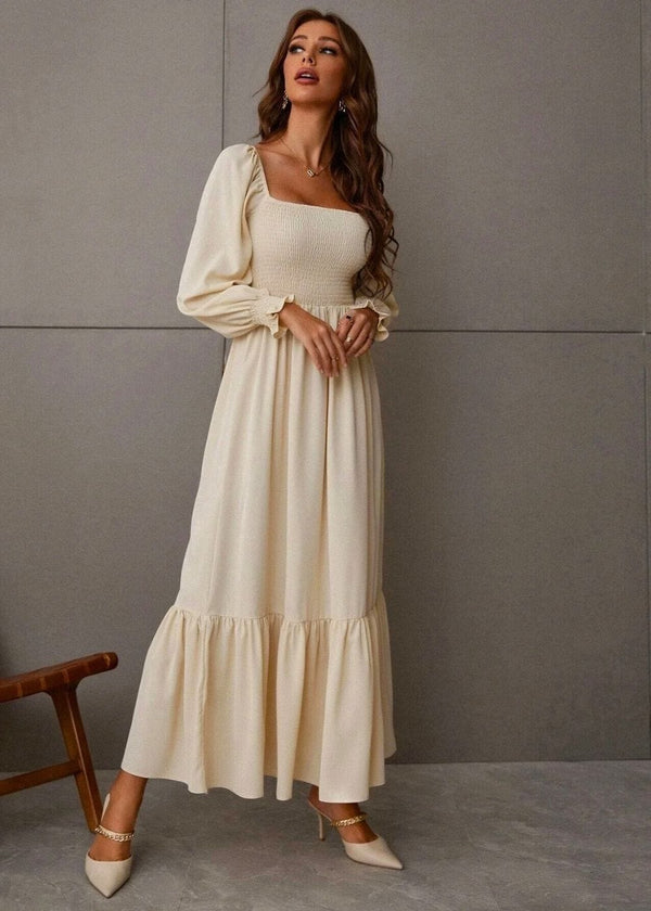 tenue style champetre femme APRICOT / S