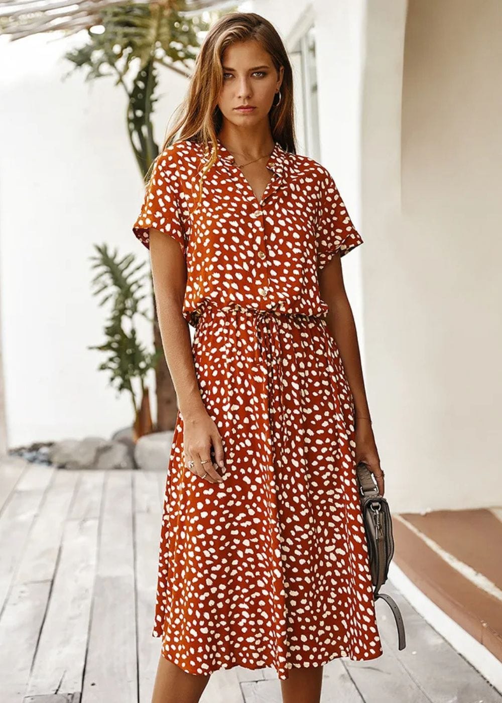 Tenue Style Champêtre Orange / S